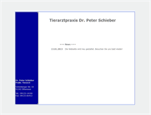Tablet Screenshot of dr-schieber.de